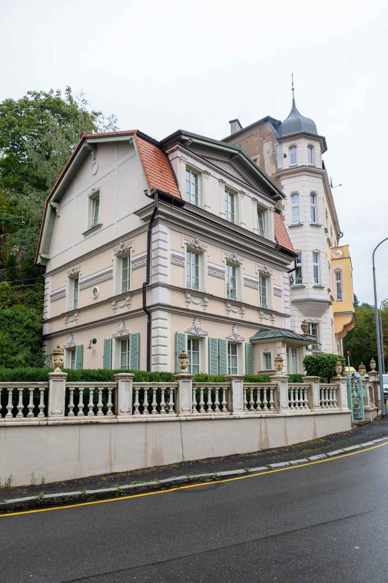 Вилла Rezidence Palmbaum - Luxury And Relax Карловы Вары Экстерьер фото